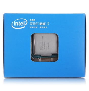 英特尔（Intel） 酷睿i7-4790k 22纳米 Haswell全新架构盒装CPU（LGA1150/4GHz/8M三级缓存)
