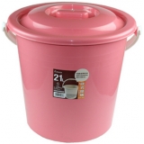 国产欧式手提式清洁水桶（含盖）Ø360*350mm,21L