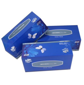 维达Vinda蓝色经典梦幻2层盒装抽纸面巾纸卫生纸巾餐巾纸200抽x3盒 /提V2046B