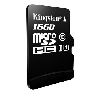 金士顿（Kingston）16G Class10 -45MB/S TF(Micro SD)存储卡