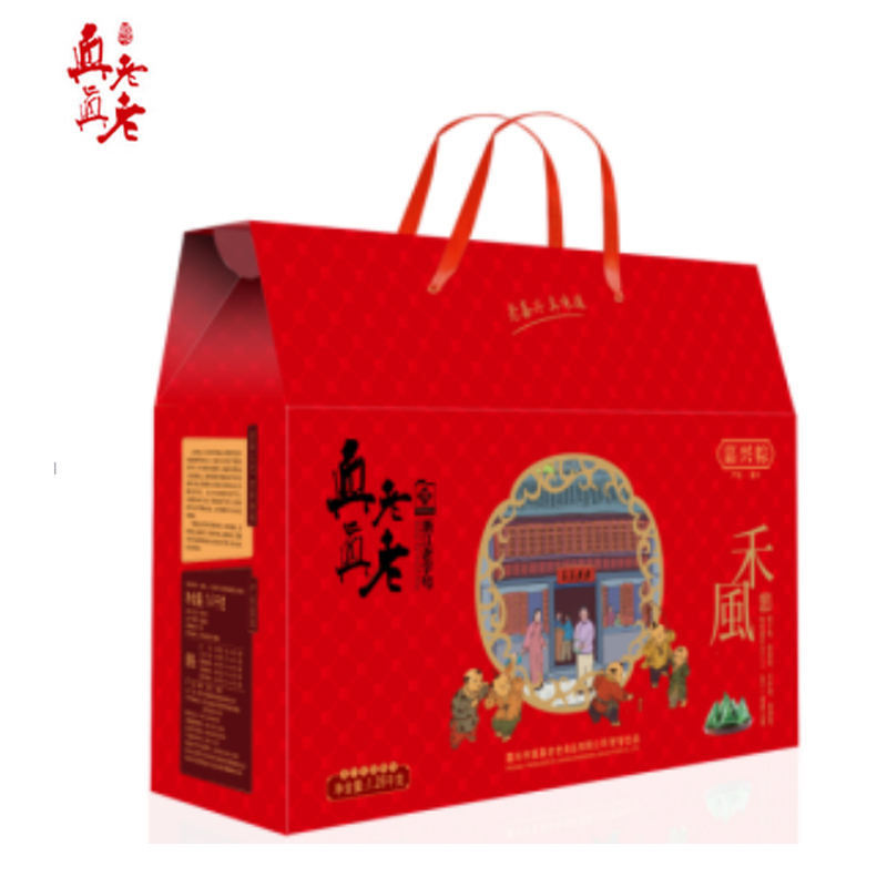 [真真老老]禾风礼粽粽子礼盒1480g