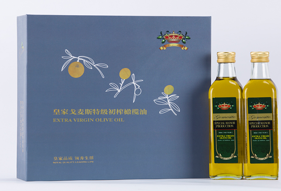 [皇家戈麦斯橄榄油]橄榄油琥珀之心礼盒 500ml*2