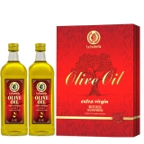 [莉莎贝拉橄榄油]特级初榨橄榄油礼盒（精装）1LX2