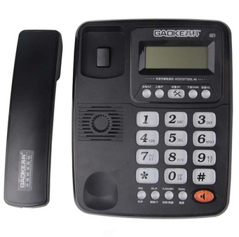 高科（GAOKE）621 来电显示电话机 黑色