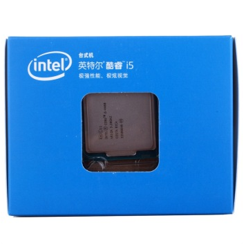 英特尔（Intel） 酷睿i5-4460 22纳米 Haswell全新架构盒装CPU （LGA1150/3.2GHz/6M三级缓存）
