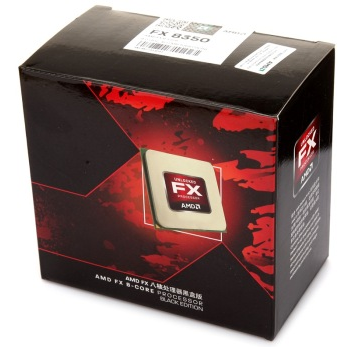 AMD FX系列八核 FX-8350 盒装CPU（Socket AM3+/4.0GHz/16M缓存/125W）