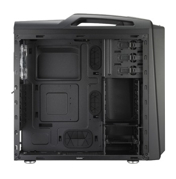 酷冷至尊(CoolerMaster)侦察兵II 游戏机箱(ATX/USB3.0/背走线/电源下置/支持SSD)黑色