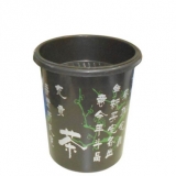 大号经济型塑料茶水桶（棕色）
