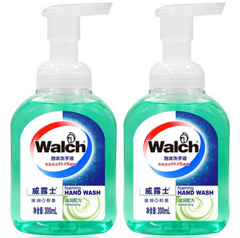 威露士（Walch）泡沫洗手液（健康呵护）300ml
