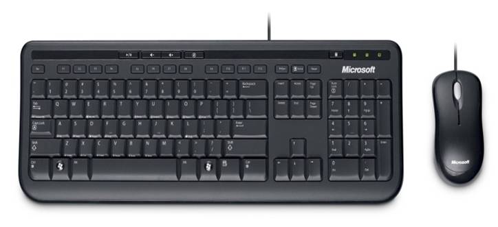 微软 光学键鼠套装600