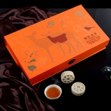 [锦华月饼]福鹿迎月月饼礼盒600g